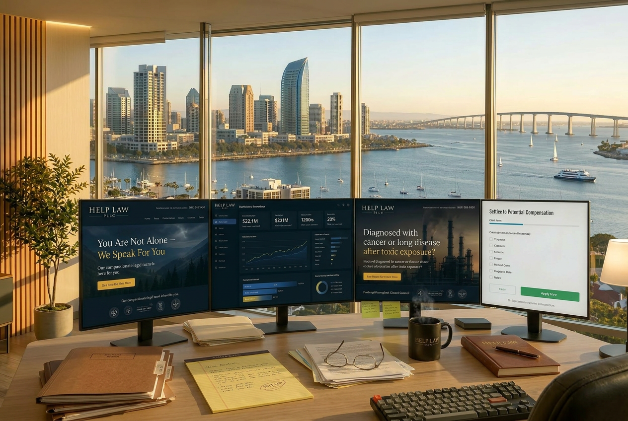 A quiet operations command center